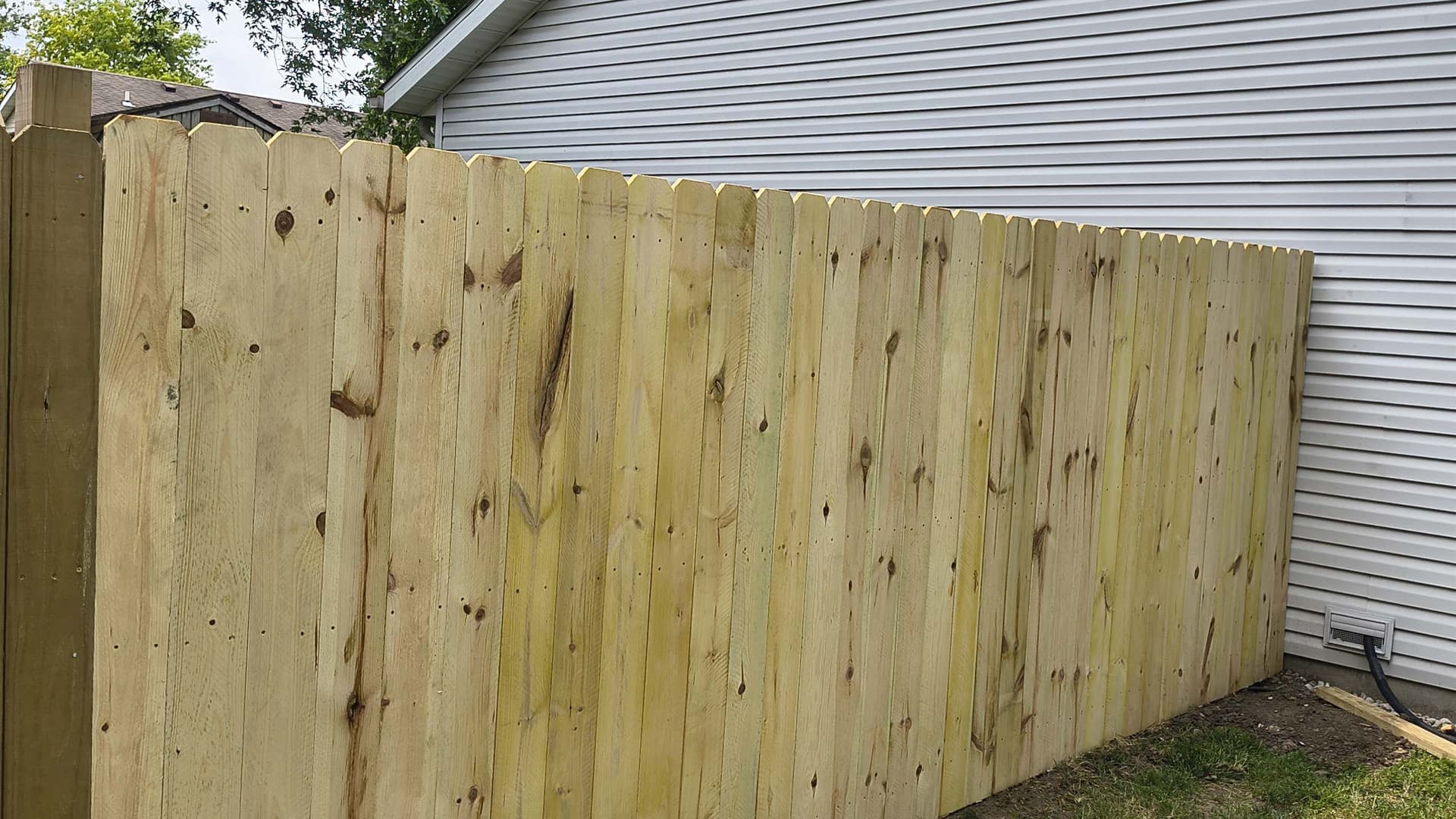 Fence and painting work completed by Garcia Pro Services LLC